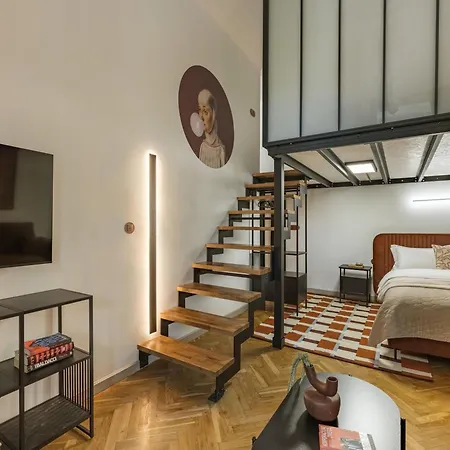 Old Town Mezzanine By Fragola Collection Apartman Krakkó